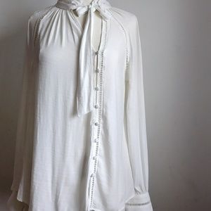 Free people White elegant blouse